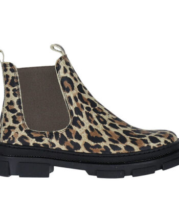 Angulus Vinterstøvler Beige Leo Brown Elastic