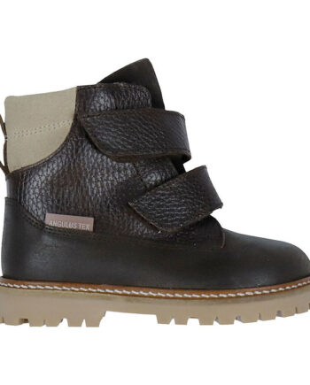 Angulus Vinterstøvler Tex Dark Brown Sand