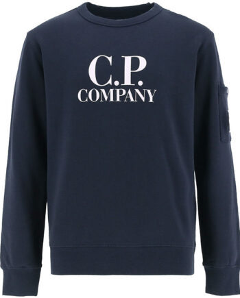 Company Sweatshirt Total Eclipse Blue    Hvid
