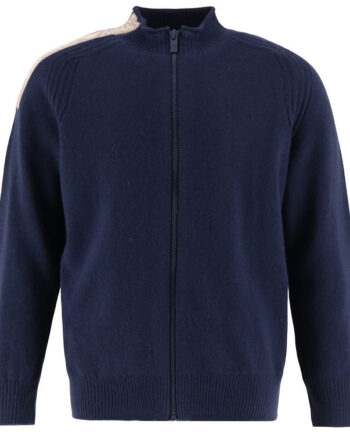 Emporio Armani Cardigan Viskose Uld Naval Academy