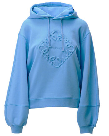 Lala Berlin Hættetrøje Ipalina Diamond Azure Blue