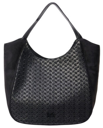 Lala Berlin Shopper Mar Heritage Embroidery Black