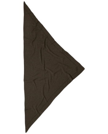 Lala Berlin Tørklæde 162x85 Triangel Solid   Castagna