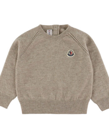 Moncler Bluse Strik Uld Khaki