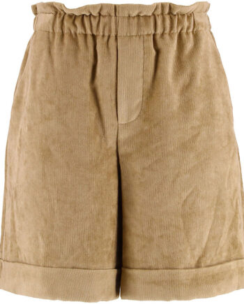Moncler Shorts Fløjl Medium Beige