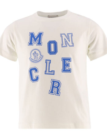 Moncler  -shirt Hvid    Blå