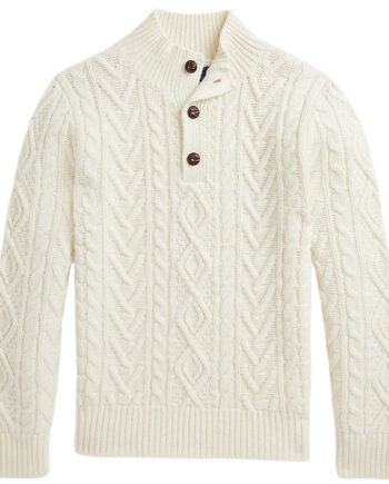 Polo Ralph Lauren Bluse Uld Cream