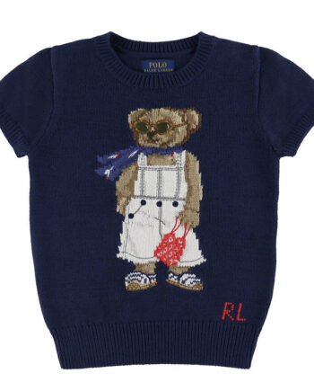 Polo Ralph Lauren  -shirt Strik Navy    Bamse