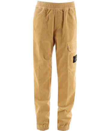 Stone Island Fløjlsbukser Natural Beige