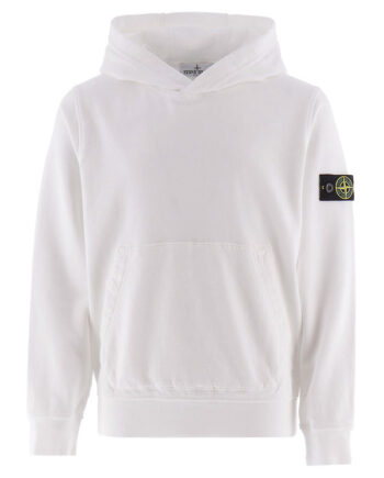 Stone Island Hættetrøje Hvid