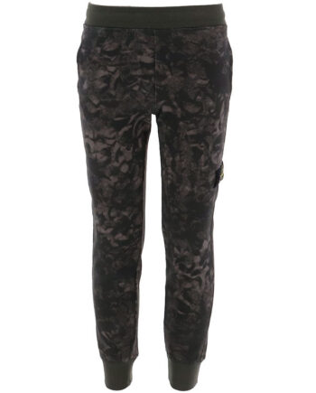 Stone Island Sweatpants Sortmeleret