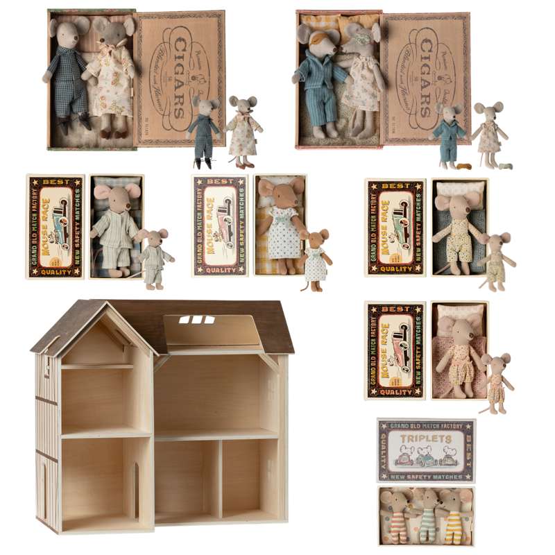 Maileg Mousehole Dukkehus Mus Bundle