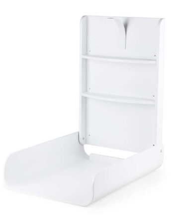 Sebra Væghængt Puslebord Classic White